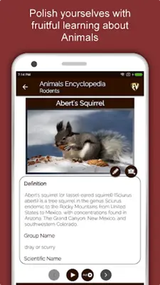 Animals Encyclopedia android App screenshot 12