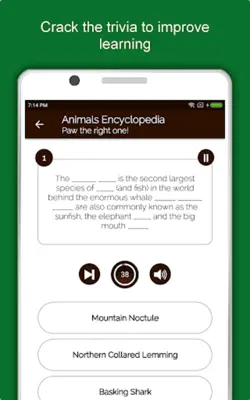 Animals Encyclopedia android App screenshot 2