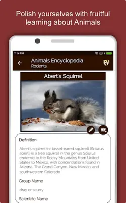 Animals Encyclopedia android App screenshot 4